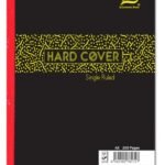 ECONOMIC BRAND HARD COVER SINGLE RULED A5 200 PAGES - 6161102781717