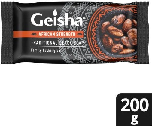 GEISHA BLACK SOAP 200G - 6161115173455 GEISHA BLACK SOAP 200G - 6161115173455 - Image 1