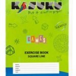 KASUKU A4 80 PAGES SQUARE LINE - 6161101536745