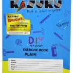 KASUKU A4 96PGS PLAIN EXE BOOK - 6161101537681
