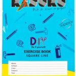 KASUKU A5 96 PAGES SQUARE LINE - 6161101536608