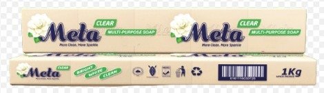 META MULTI-PURPOSE BAR SOAP 1KG - 6161116030726 META MULTI-PURPOSE BAR SOAP 1KG - 6161116030726 - Image 1