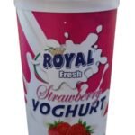 ROYAL FRESH YOGURT STRAWBERRY FLAVOUR 150ml - 745314547871