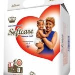 SOFTCARE BABY DIAPER L8 GOLD - 6166000121917