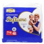 SOFTCARE GOLD DIAPER MINI 48S - 6166000121856