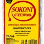 SOKONI STEEL WOOL SACHET 15G - 6161101880084