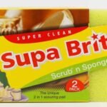 SUPA BRITE SCRUB N SPONGE 2PACK - 6161100052093